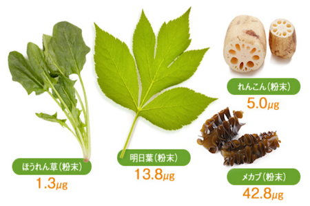 LPS含有量が多い食材