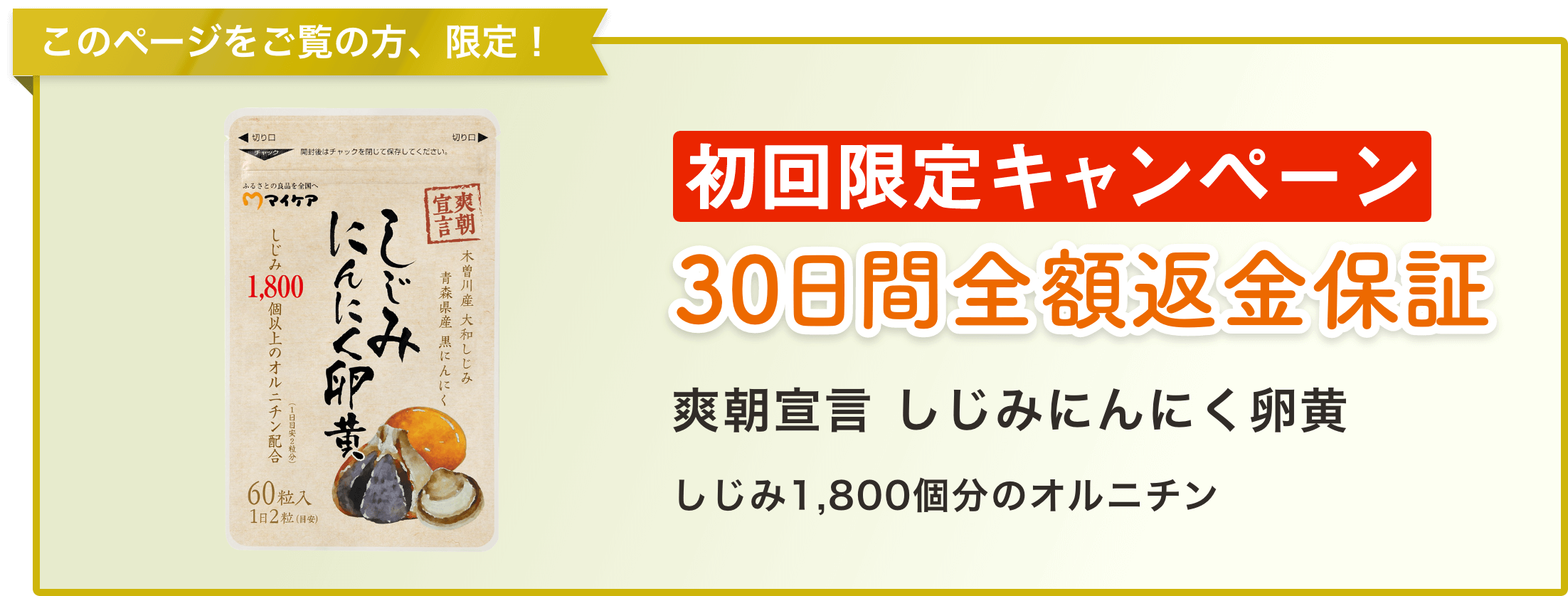 初回限定キャンペーン